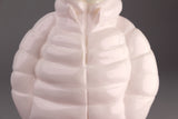 Polar Bear with 2-color way pink/white  parka