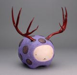 Purple spotted Conduit - with red flake antlers