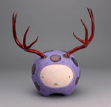 Purple spotted Conduit - with red flake antlers