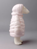 Polar Bear with 2-color way pink/white  parka